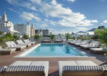 South Beach Boutique Hotels: The Redbury rooftop pool