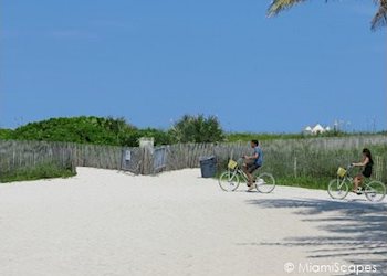 Biking in South Beach Biking in South Beach