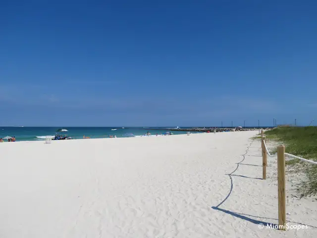 South Pointe Park Dunes and Beach