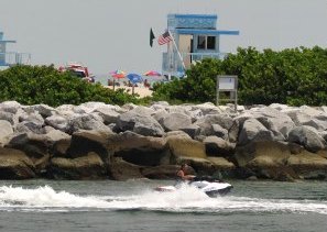 Jet Skiing at Bal Harbour Beach