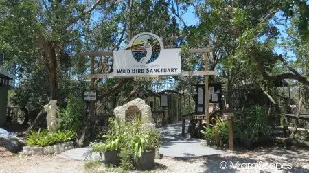 Entrance tp the Florida Keys Wild Bird Sanctuary