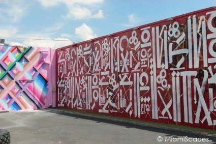 Splashy Murals at the Wynwood Art District